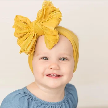 messy bow headband