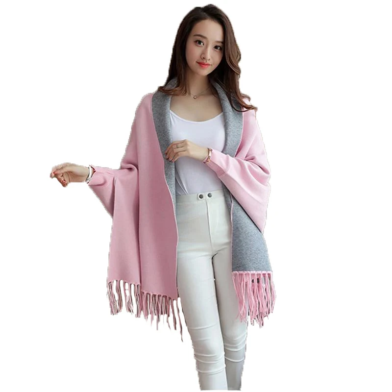 

2020 Hot sale beautiful batwing sleeve woman sweater for winter, As picture