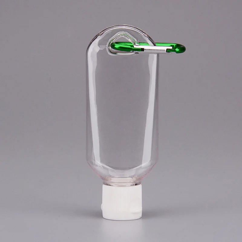 30ml 50ml Petg Empty Plastic Hand Sanitizer Gel Bottle With Metal