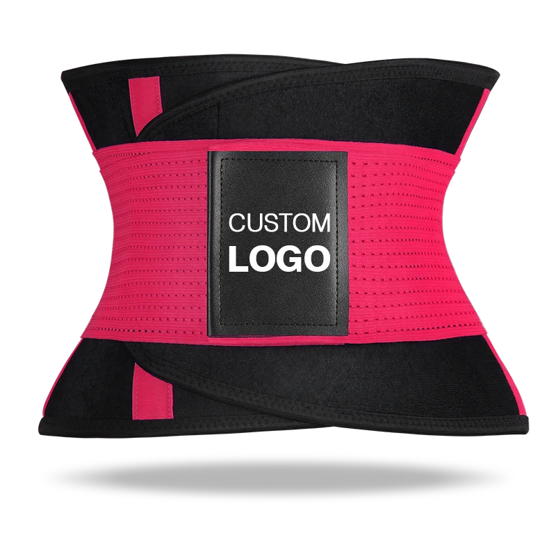 

Waist Trimmer Belt Adjustable Weight Loss Wrap Sweat Workout neoprene waist support waist trainer Back Support Belt, Black,red,yellow,pink,blue