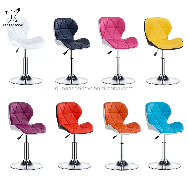 

High nail bar stool reception chair for beauty salon