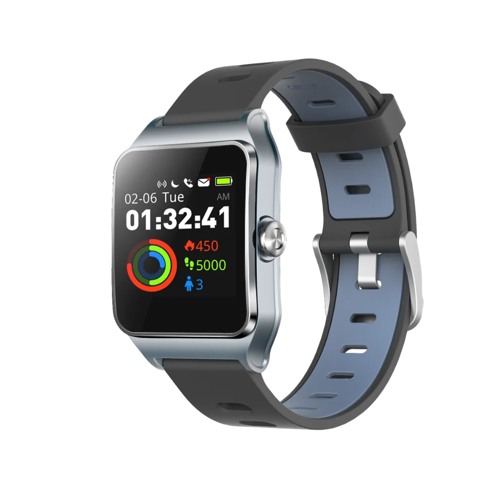 2019 Fitness Tracker IPS Color Display Smartwatch P1C Swimming GPS  IP68 Heart Rate Sport Smart Watch