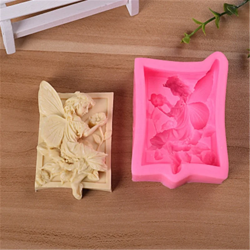 

Silicone Angel Wings Cooking Fondant Molds, Pink