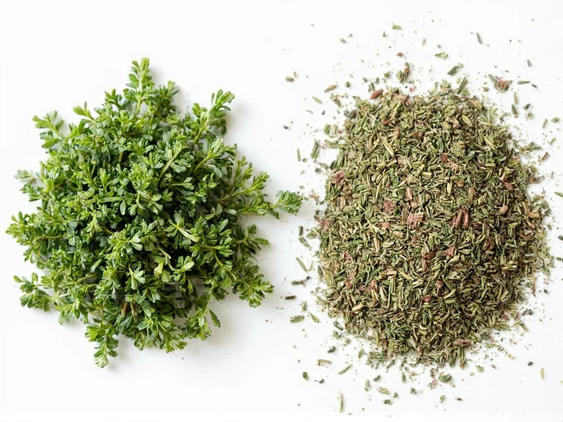 Fresh vs Dried Thyme: Key Differences and Substitution Guide