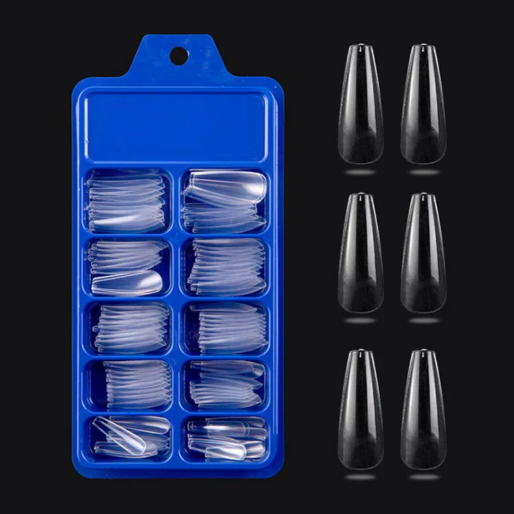 

100pcs cheap Coffin False Nail 1inch long ballet solid color polishing wholesale press on nails fake false nails, Customized color