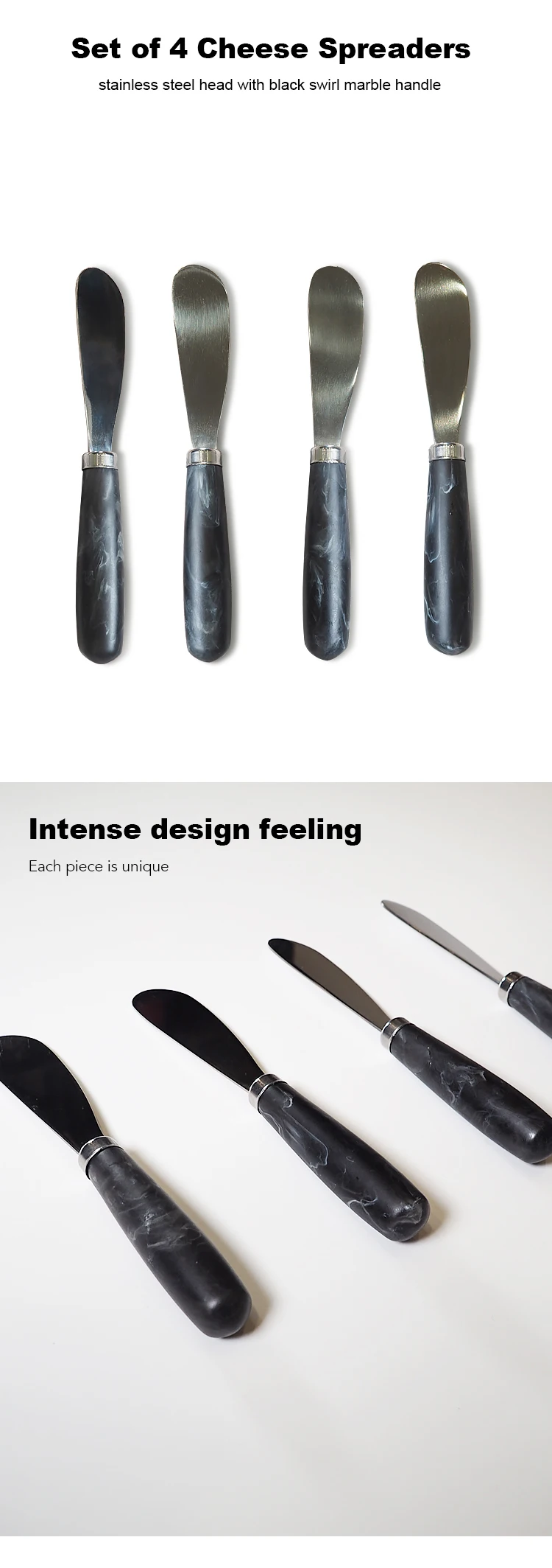 2 butter knives