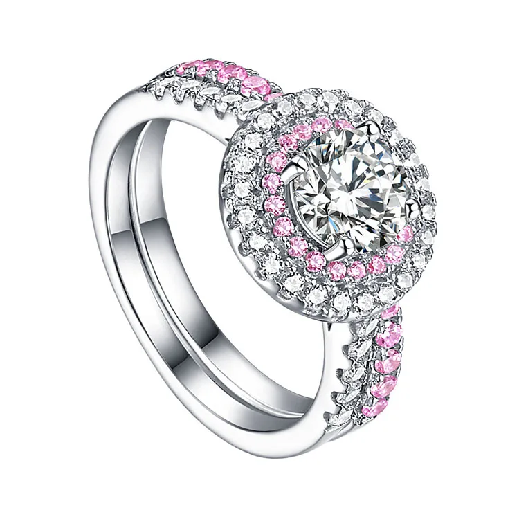 

Ring Gemstone 925 Sterling Silver Cubic Zircon Detachable 925 Silver Rings
