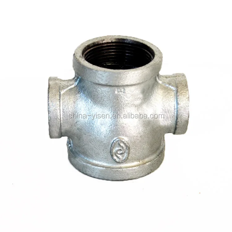 Brida De Suelo Negra De Hierro Fundido,Brida De 4 Orificios Dn32 1 1/4