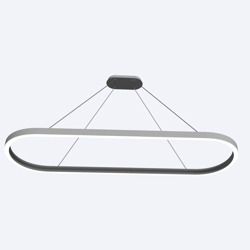 HLINEAR LC6006-F-660/1800 Classic Led Wall Lamp With CE/CB/SAA/RCM/RoHS Certification Oval Linear Ceiling Light.