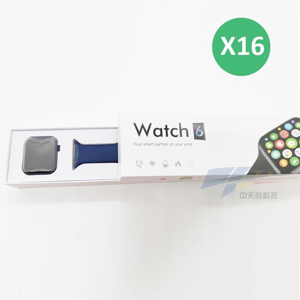 

x16 smartwatch 2021 Game 1.75 inch X16 smart watch Waterproof IP67 Series 6 For ios Android pk hw12 hw16 w26 t500+ k8 w56 fk88, Black white pink