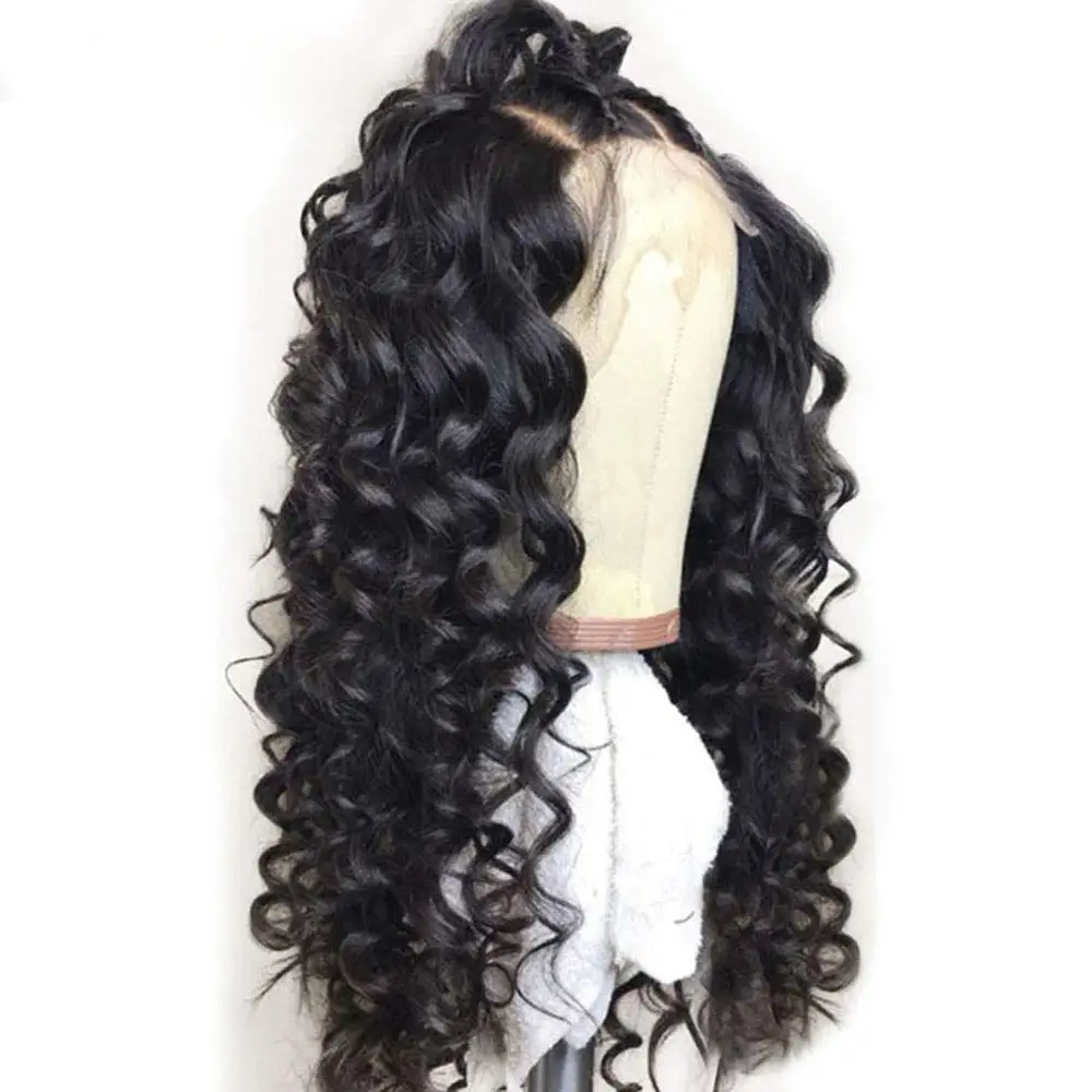 

Wholesale Raw Indian Virgin Hair HD Lace Frontal Wig Women Curly Wig Full Swiss Lace Front Closure Human Hair Wig Kinky Curly