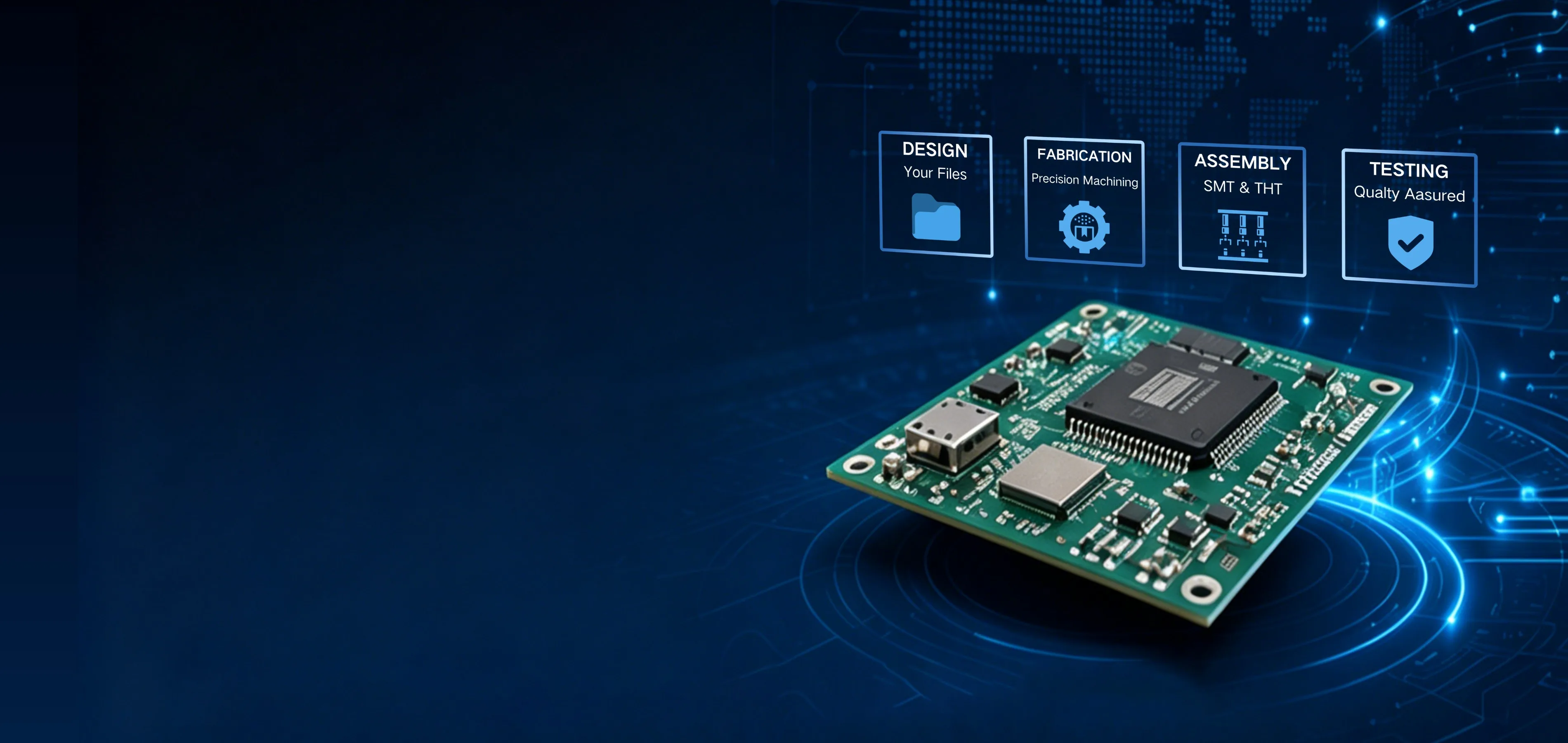 Reliable PCB and PCBA manufacturing from prototype to production