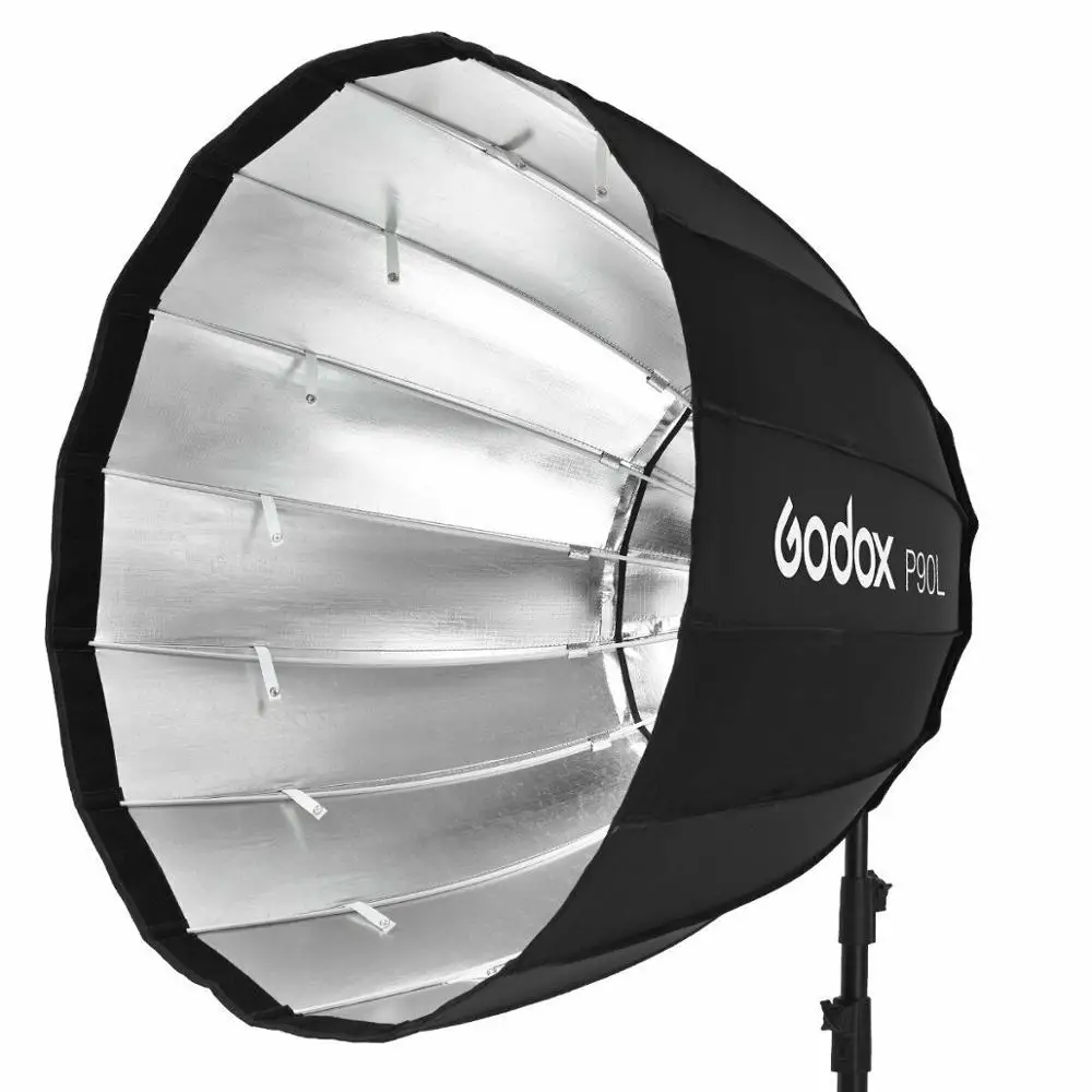 Godox P90h High Temperature Resistant 90cm Deep Parabolic Softbox With