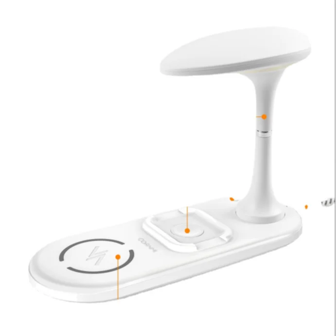 

nopb Wireless Charger 3 in 1 Charger Travel Powerbank Led Power Bank wireless fast charger with Reading Lamp