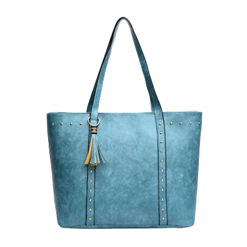 

European New Stylish Trend Simple ladies wholesale Tote Leather Handbags For Women