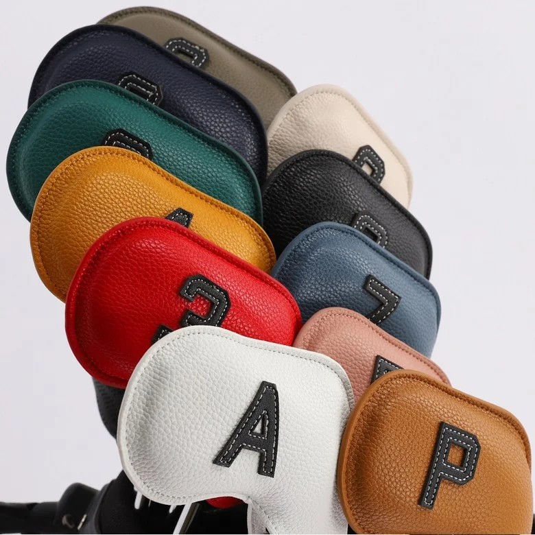 

Golf Iron Head Covers Iron Headovers Wedges Covers 4-9 ASPX 10pcs Golf supplies In Stock Fast Delivery