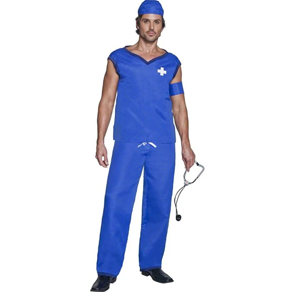 Wholesale Sexy Men's Doctor Costume Horrible Scary Doctor Cosplay ...