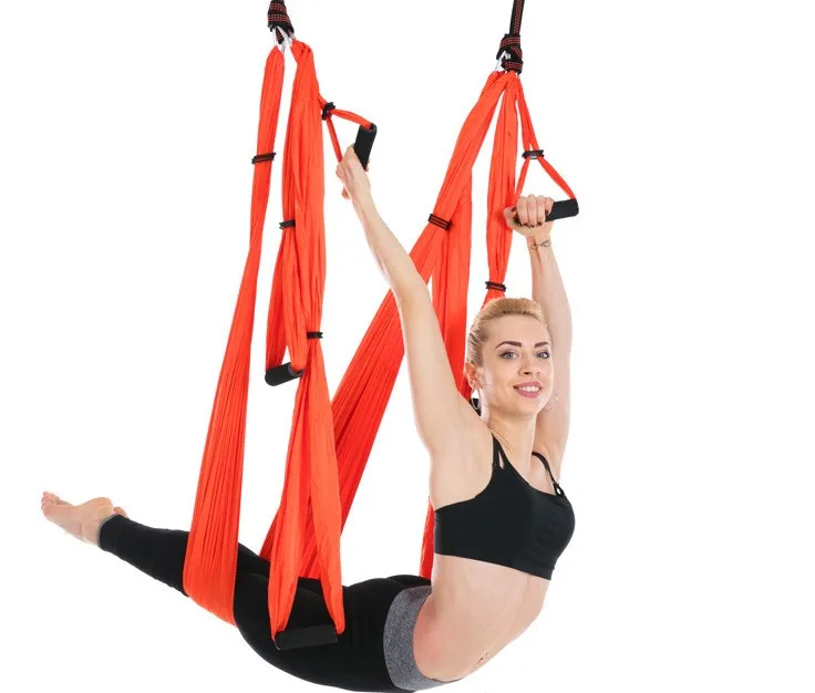 

Factory Price Set Flying Swing Anti gravity Hanging Sling Aerial Yoga Swing Yoga Hammock