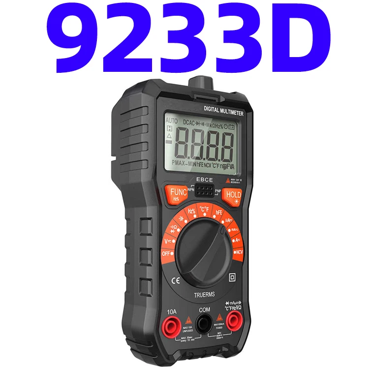 Top Seller Electric Tester Dmm Test Lead Auto Range Smart Digital