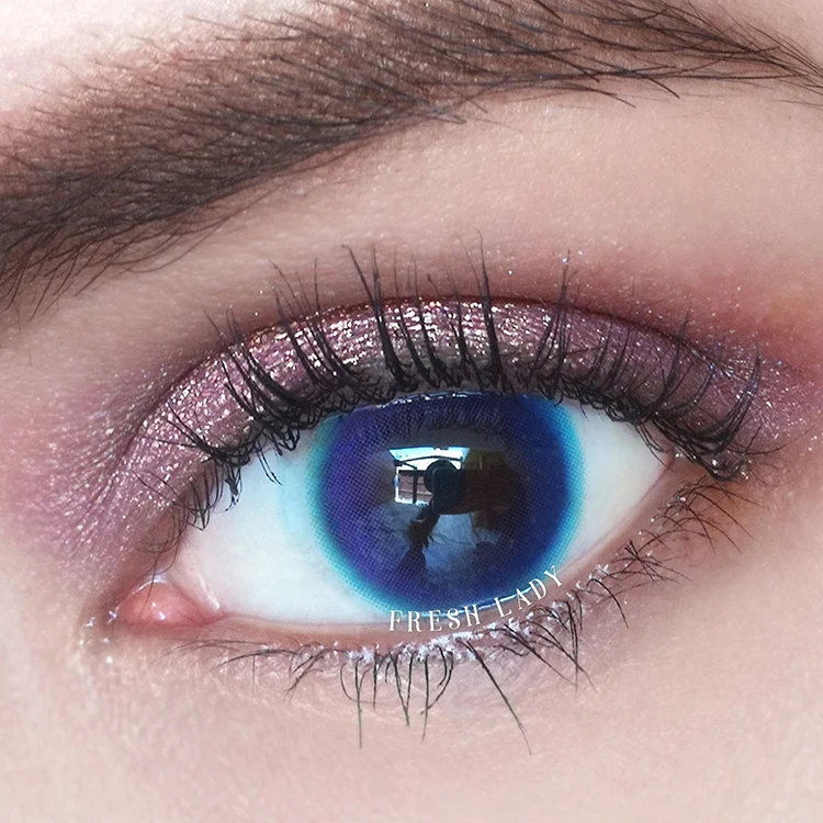 

Fresh Lady Rainbow eye wholesale colour contact lens oem