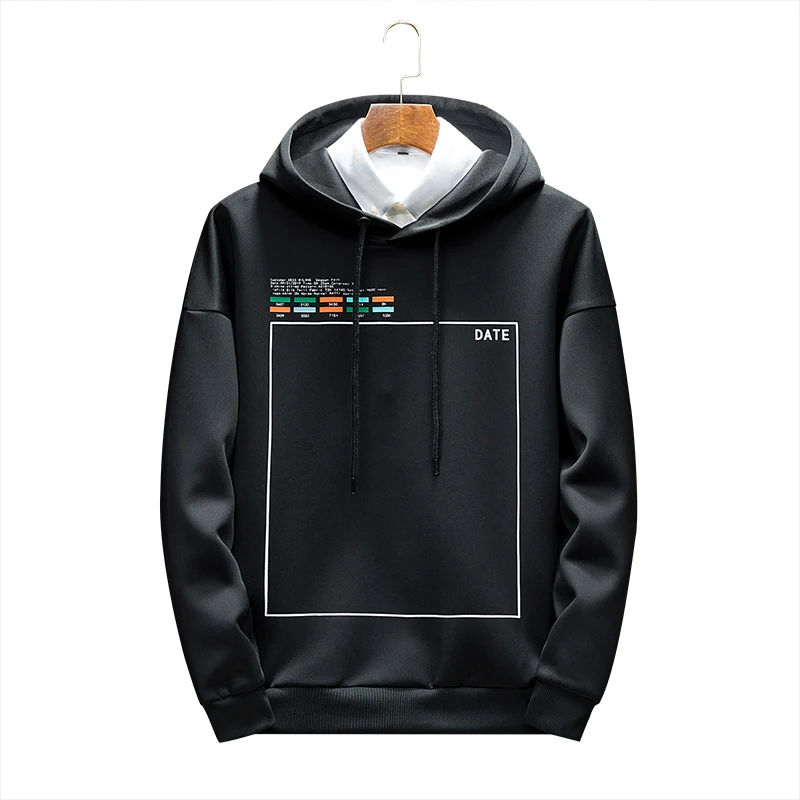 latest design men pullover, fashion men long sleeve hoodie pockets sweatshirt wholesale