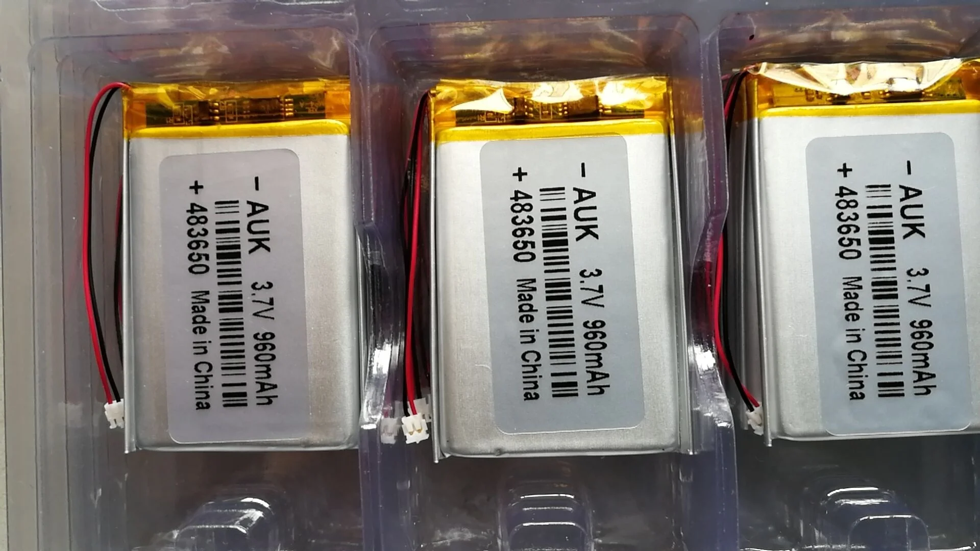 Baterai Lipo 3.7v 960mah Li Ion Baterai Isi Ulang 483650 Baterai ...