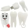 Tooth shaped usb stick New smile teeth model usb flash drive Real Capacity USB flash memory 32GB