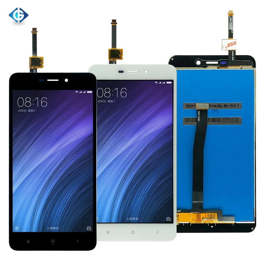 

Wholesale Price Mi 4A Display for Xiaomi Redmi 4A LCD with Touch Screen Digitizer Complete, Black white gold for redmi 4a screen