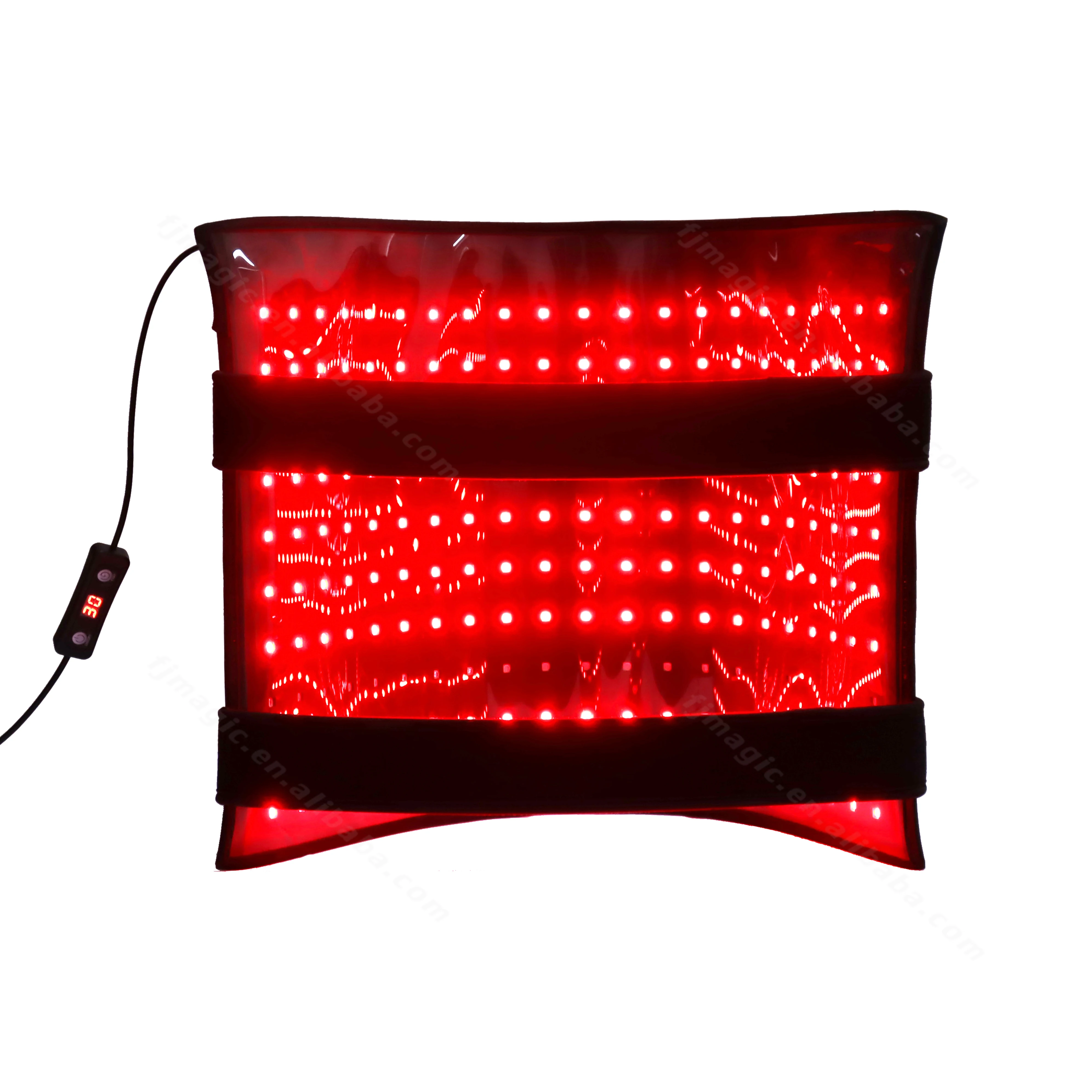 

Skin Rejuvenation Relieve Pain Device 635nm 850nm Full Body Red Infrared Led Light Therapy, Black