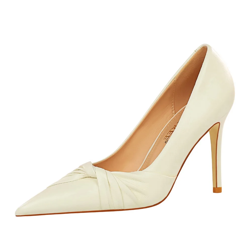 

869-6 Bigtree Women's Wedding Shoes Sweet Bow Women's Wedding Shoes