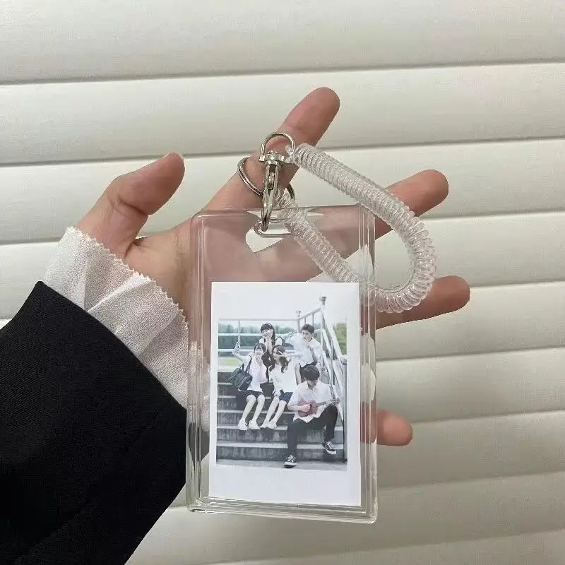 

Custom Sports Id Card Holder Hard Plastic Marvel Card Holder Kpop Acrylic Photo Card Holder