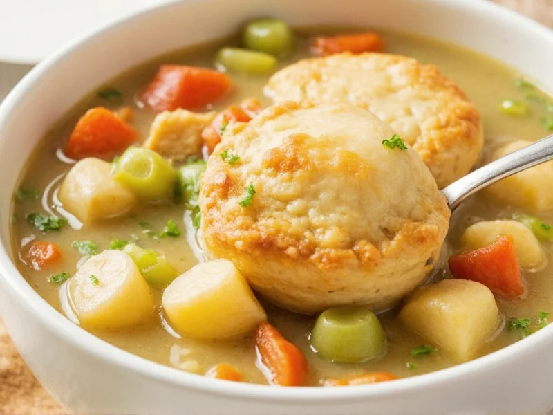 healthy chicken pot pie soup