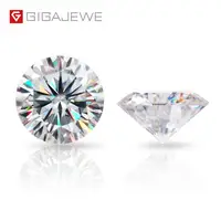 

GIGAJEWE White D Color Ten Hearts Ten Arrows Cutting Moissanite VVS With Certificate For Jewelry Making