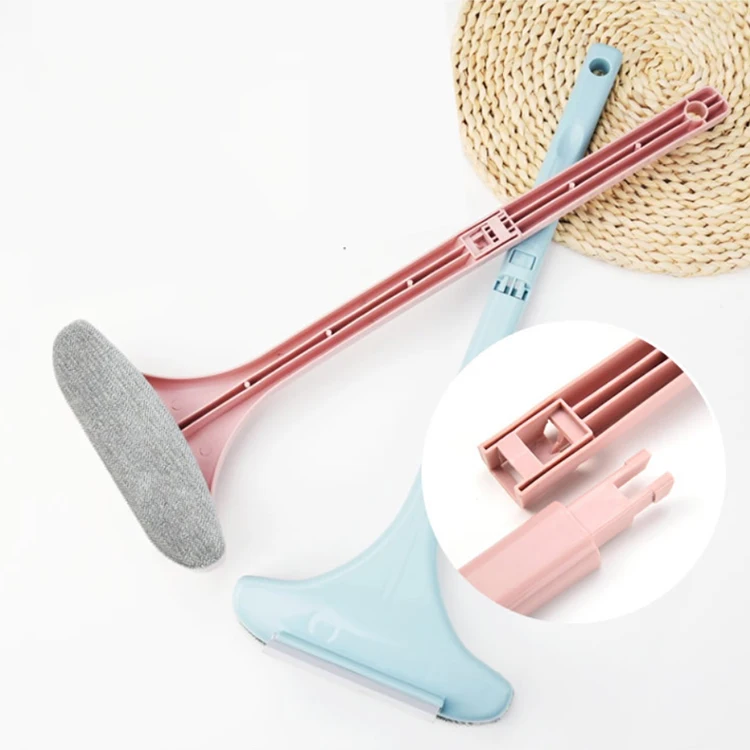 

A2887 Housekeep Double Sided Cleaning Dust Glass Sofa Gauze Wiper Brushes Scrape Screen Window Cleaner Brush, 2 colors