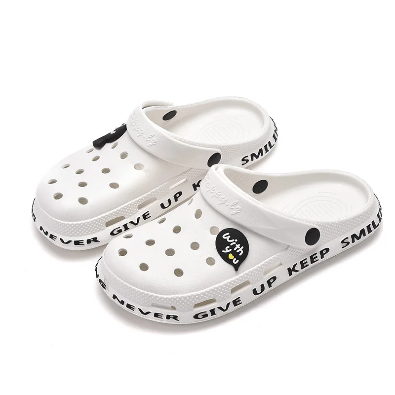 

Best Sale Summer Leisure Hole Clogs Women Lovely Breathable Non Slip Garden Beach Clog Women Clogs Shoes For Women, As picture