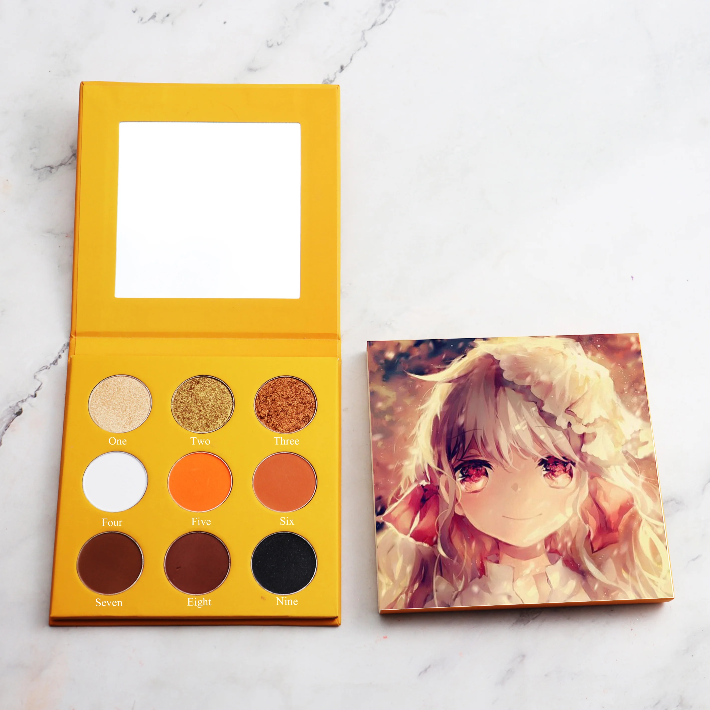

Matte Eyeshadow Palette High Pigmented Eyeshadow Palette 9 Color Eyeshadow Palette Custom