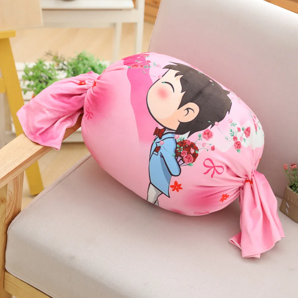 candy plush pillows