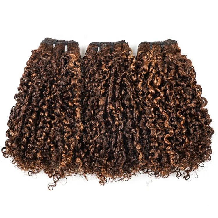 

100% virgin brazilian hair vendors pure brazilian bouncy curl pixie curl human hair weaving bundles