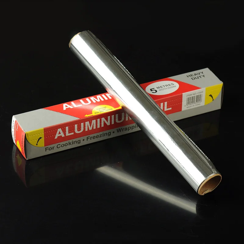 

Soft high temperature resistance oil resistance heat conduction quick and even household kitchen and BBQ tin foil