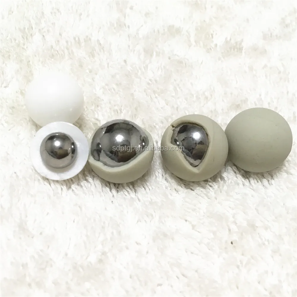 High Quality Rubber Plastic Coated Steel Balls For Paintball Buy