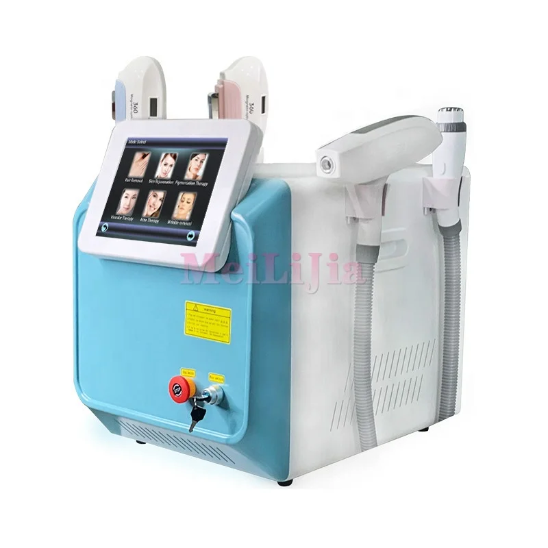 

2022 Newest 4 in 1 Laser Hair Removal Beauty Machine RF IPL OPT SHR DPL laser Painless Hair Removal Machine With CE