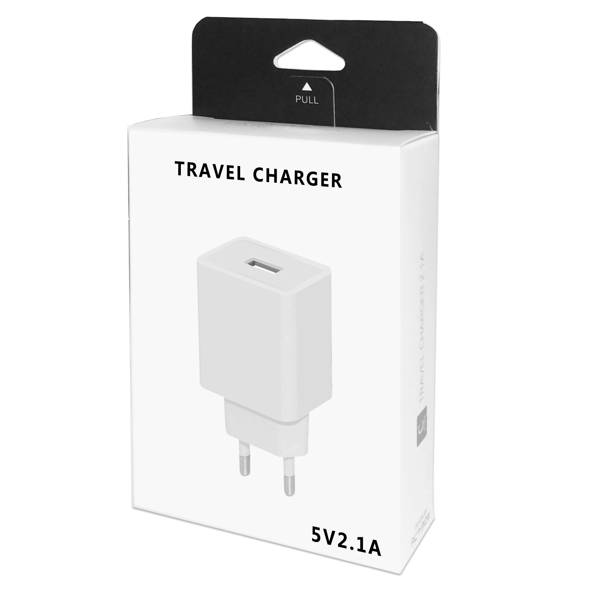 

CE FCC ROHS certificated EU US travel charger with high quality cheap price