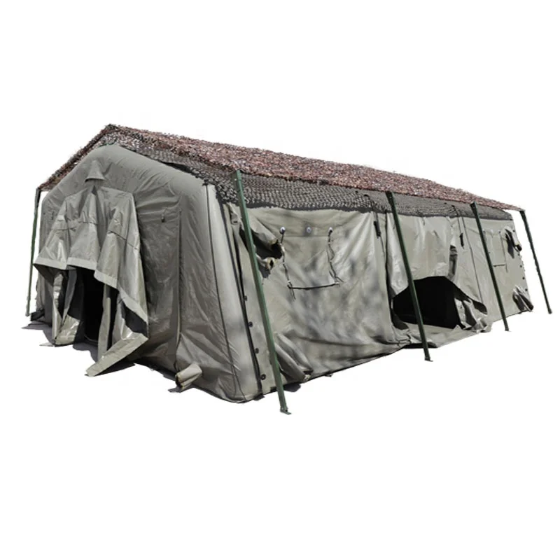 

Easy to build big space Inflatable Tent, Army green