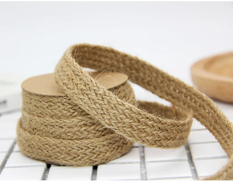 

Meetee BD243 Woven Belt Hemp Cords DIY Handmade Cotton Rope Home Decoration Christmas Craft Decoration Accessories