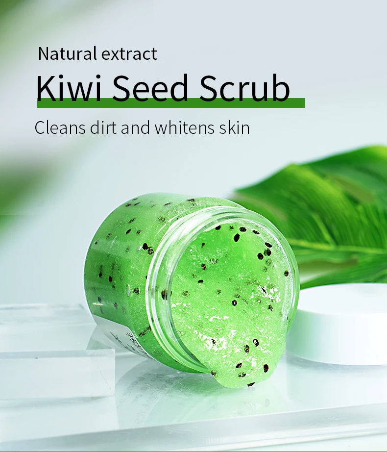 Private Label Body Care Natural Organic Exfoliating Kiwi Fruit Body