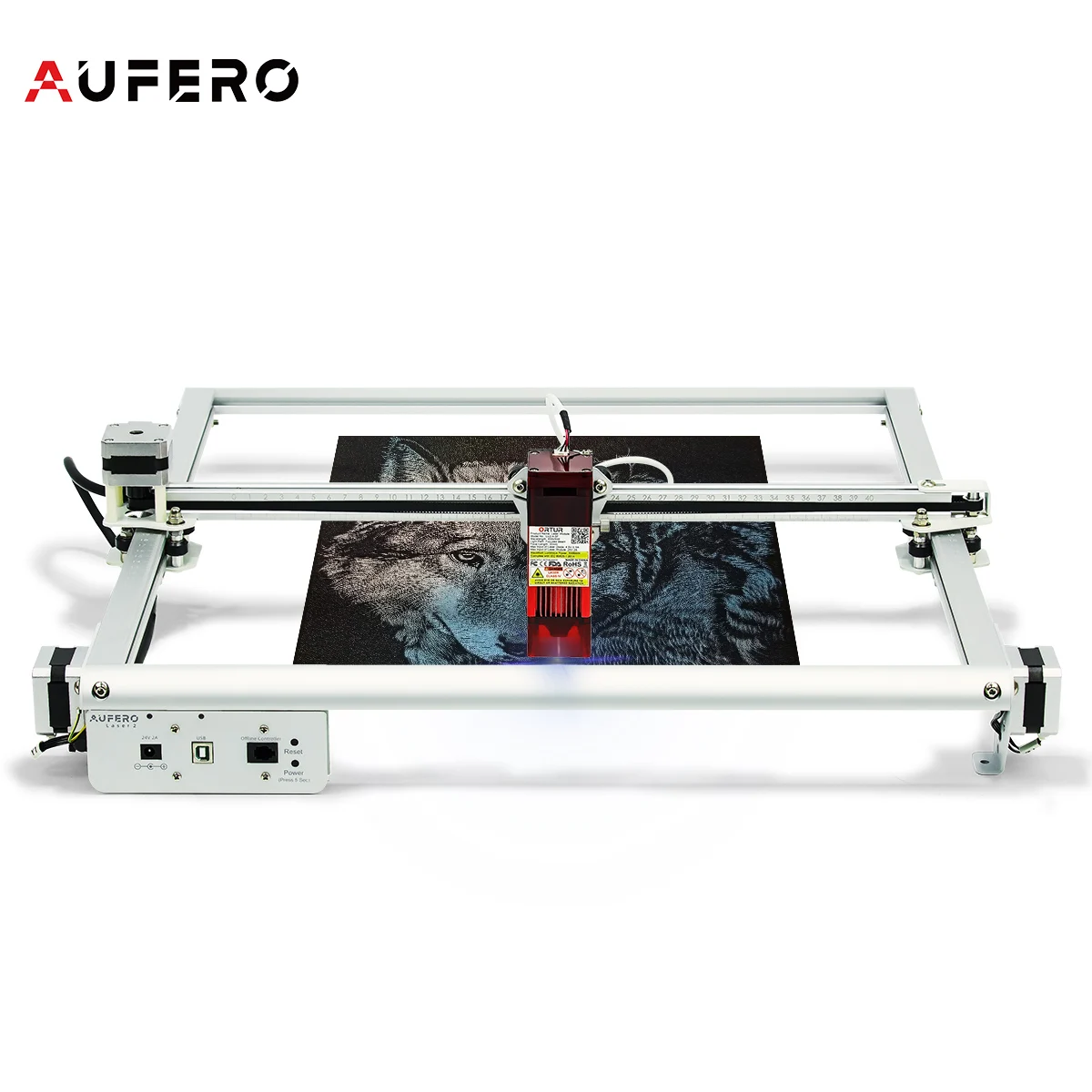 

Latest Vestion Aufero Laser High Precision Incisore Laser Triple Protection System High Security DIY CNC Router