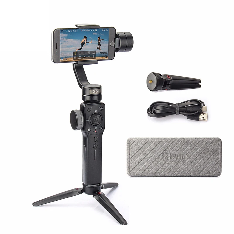 

ZHIYUN Smooth 4 3D Smart Gimbals Handheld Stabilizers for Smartphones & Action Camera