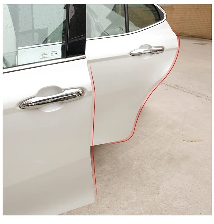 Clear Door Edge Protector Strip Anti Scratch Guard Protection Invisible