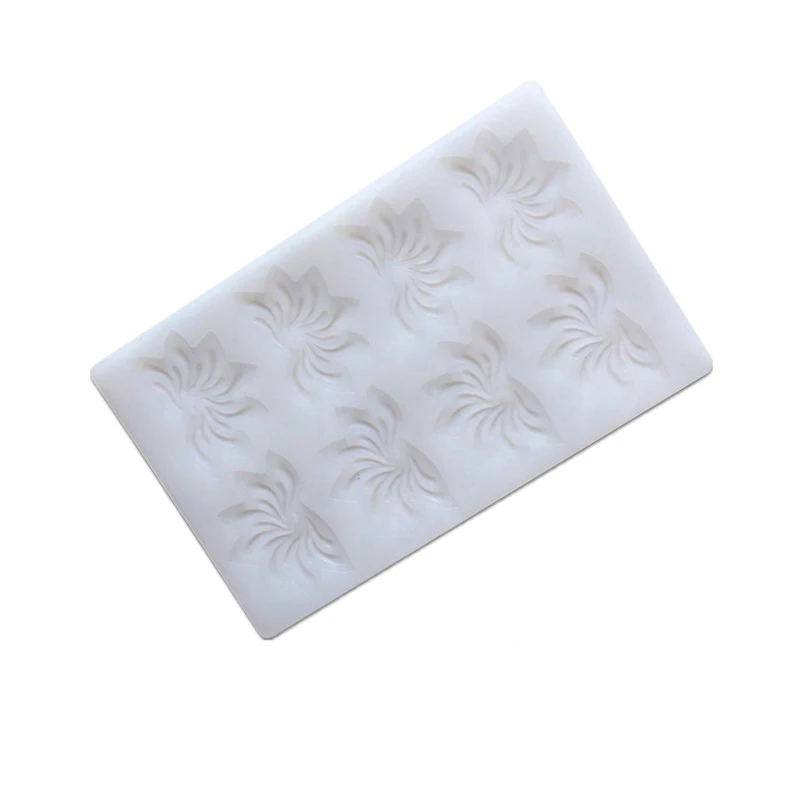 

801 8 hole maple leaf shape silicone chocolate mould , silicone fondant mould , cake decoration mould cake tools, White
