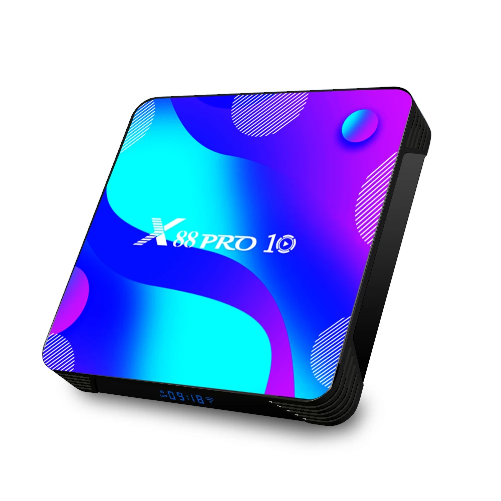 

Ship from france to european 10PCS CARTON Android 11 TV Box X88 Pro 10 BT 4.0 Dual Wifi RK3318 Smart 2GB RAM 16GB ROM Tv box